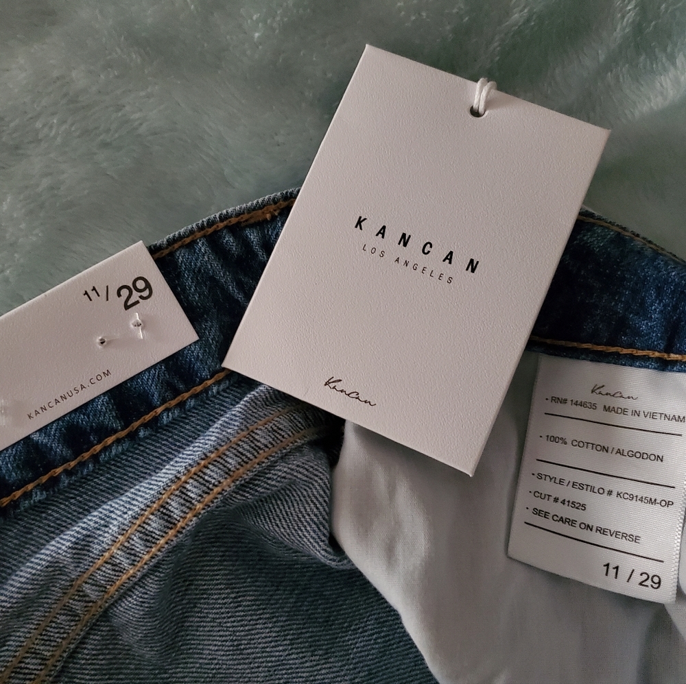 NWT Kancan denim shorts - Picture 3 of 4